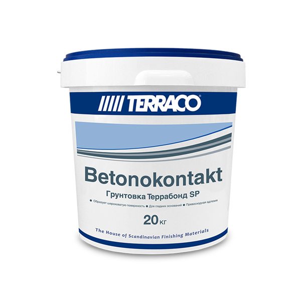 Грунтовка terraco Grunt Betonkontakt Terrabond SP